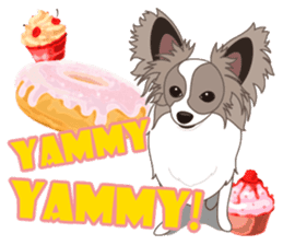 VVPet's Papillon&Phalene Friends sticker #9359885