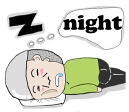 Kenneth's dream (English) sticker #9366020