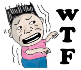 Kenneth's dream (English) sticker #9366035