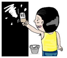 Kenneth's dream (English) sticker #9366044