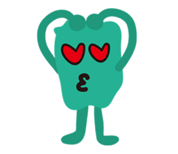 Monster emotions sticker #9369568