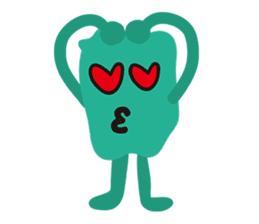 Monster emotions sticker #9369568