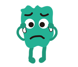 Monster emotions sticker #9369569