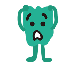 Monster emotions sticker #9369570