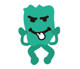 Monster emotions sticker #9369571