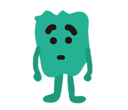 Monster emotions sticker #9369573