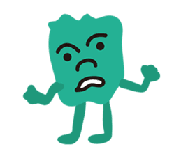 Monster emotions sticker #9369579