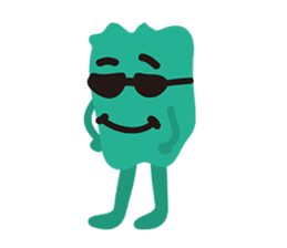 Monster emotions sticker #9369580