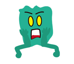 Monster emotions sticker #9369581
