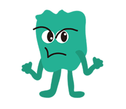 Monster emotions sticker #9369589