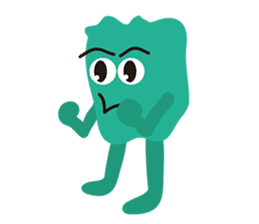 Monster emotions sticker #9369594