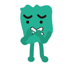 Monster emotions sticker #9369596