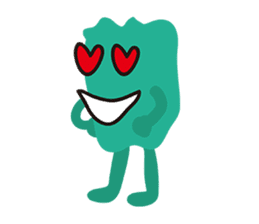 Monster emotions sticker #9369599