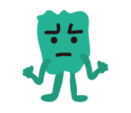 Monster emotions sticker #9369601