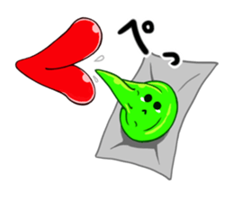 Let the answer in the bubble gum. sticker #9395941