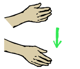 Karate referee terms of Japan sticker #9407297