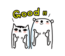 Flower Bear(three) sticker #9419111