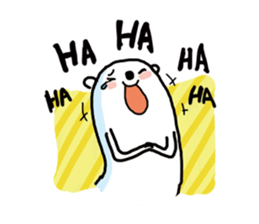 Flower Bear(three) sticker #9419112