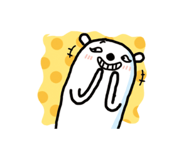 Flower Bear(three) sticker #9419125