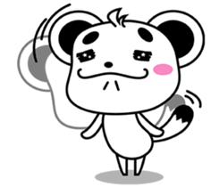 cute ferret~ sticker #9446416