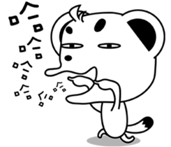 cute ferret~ sticker #9446417