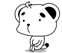 cute ferret~ sticker #9446419