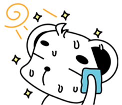 cute ferret~ sticker #9446421