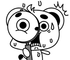 cute ferret~ sticker #9446426