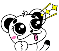 cute ferret~ sticker #9446430