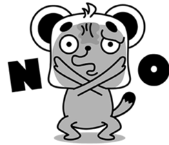 cute ferret~ sticker #9446432