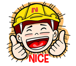 Couple Engineer English sticker #9458370