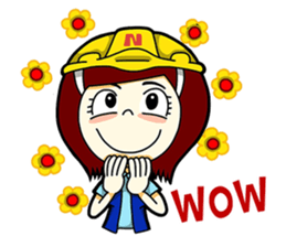 Couple Engineer English sticker #9458373