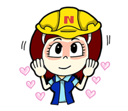 Couple Engineer English sticker #9458375