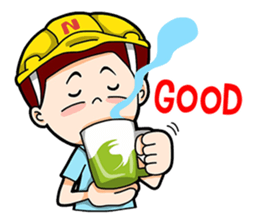 Couple Engineer English sticker #9458384