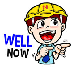 Couple Engineer English sticker #9458386