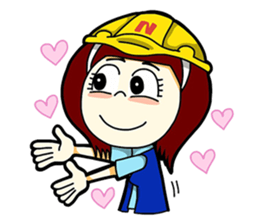 Couple Engineer English sticker #9458391