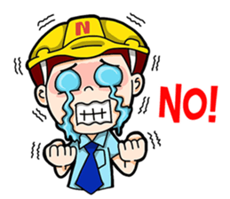 Couple Engineer English sticker #9458392