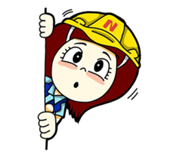 Couple Engineer English sticker #9458403