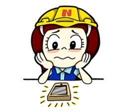 Couple Engineer English sticker #9458405