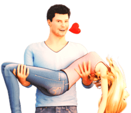 The Gorgeous Family sticker #9467753