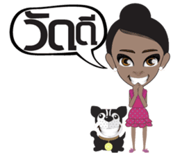 Fang South Thai Girl sticker #9500984