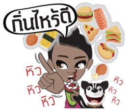 Fang South Thai Girl sticker #9501001