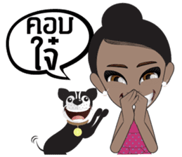 Fang South Thai Girl sticker #9501006