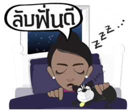 Fang South Thai Girl sticker #9501023