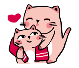 Pinky Lovely Kitty 9 (only pictures) sticker #9519065