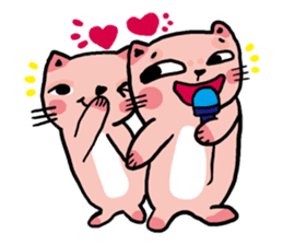 Pinky Lovely Kitty 9 (only pictures) sticker #9519066