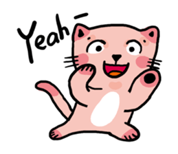 Pinky Lovely Kitty 9 (only pictures) sticker #9519074