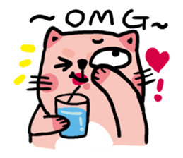 Pinky Lovely Kitty 9 (only pictures) sticker #9519088