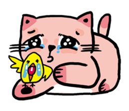 Pinky Lovely Kitty 9 (only pictures) sticker #9519092