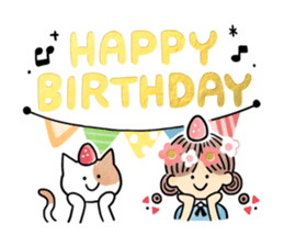 birthday stickers sticker #9529426